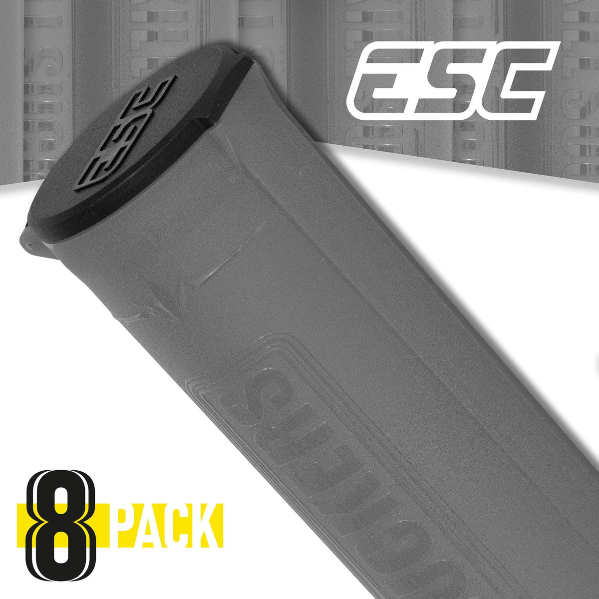 Bunkerkings ESC Pods - 8 Pack - Clear | Paintball Pods