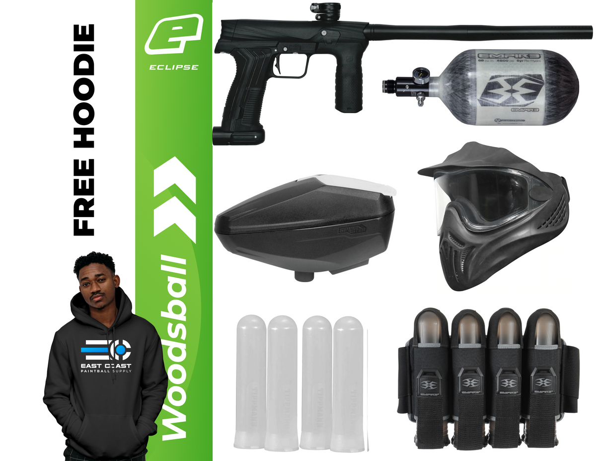 Planet Eclipse Etha 3M Black Paintball Package