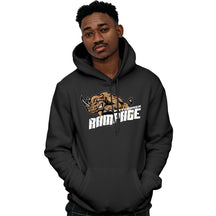 Pittsburgh Rampage Paintball Team Logo Hoodie