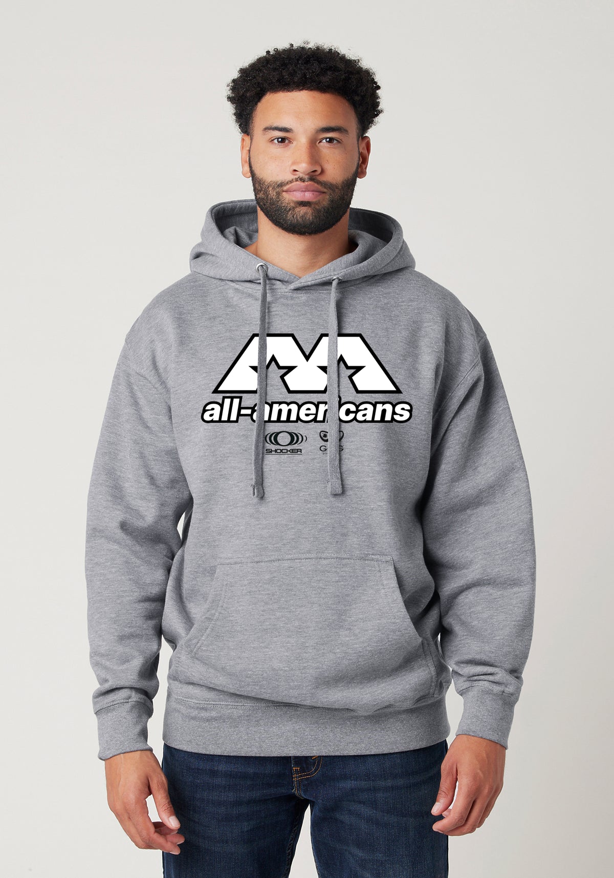 All Americans Paintball Team Logo Hoodie