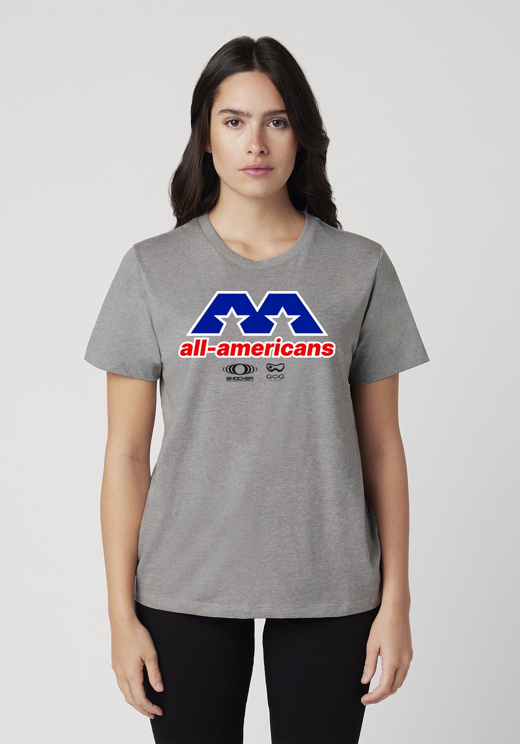 All Americans Paintball Team Logo T-Shirt