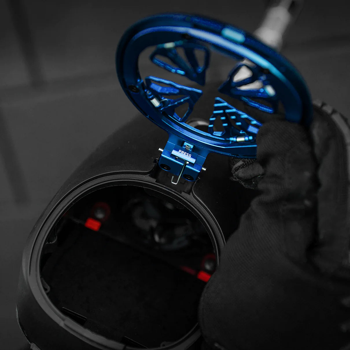 EVO R2 Metal Speed Feed | Color: Blue | HK Army