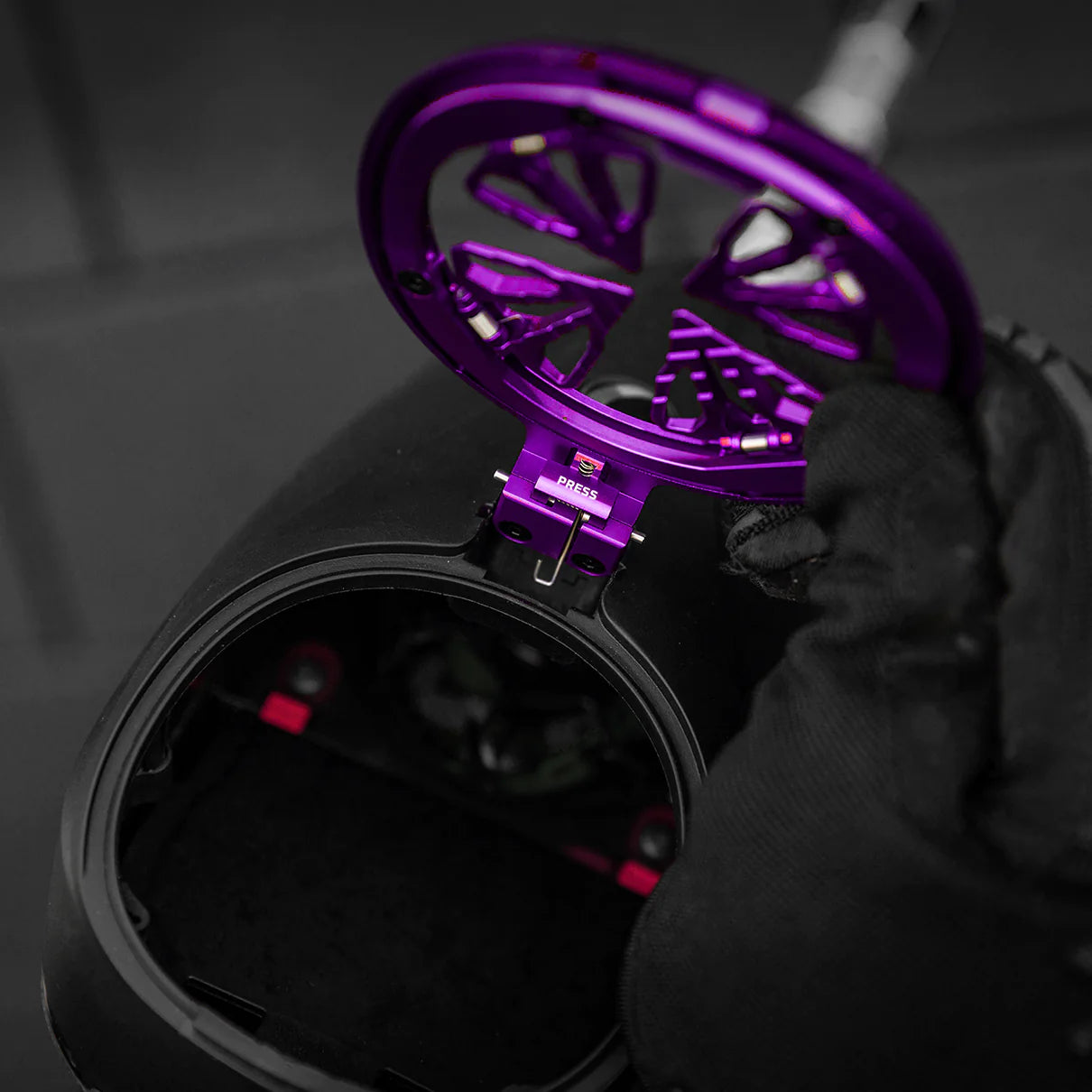 EVO R2 Metal Speed Feed | Color: Purple | HK Army
