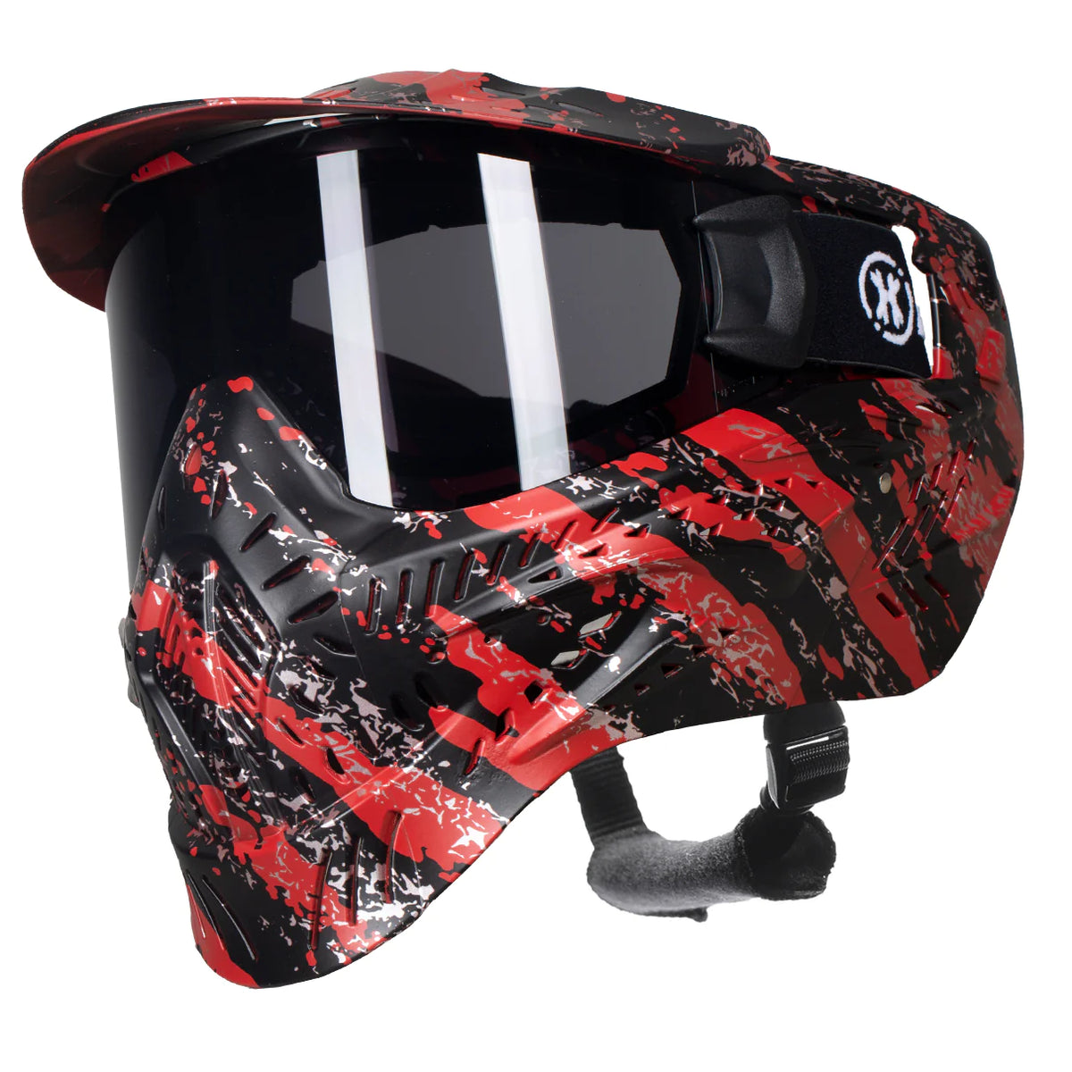 HSTL Goggle | Fracture Black/Red | Paintball & Airsoft Goggle
