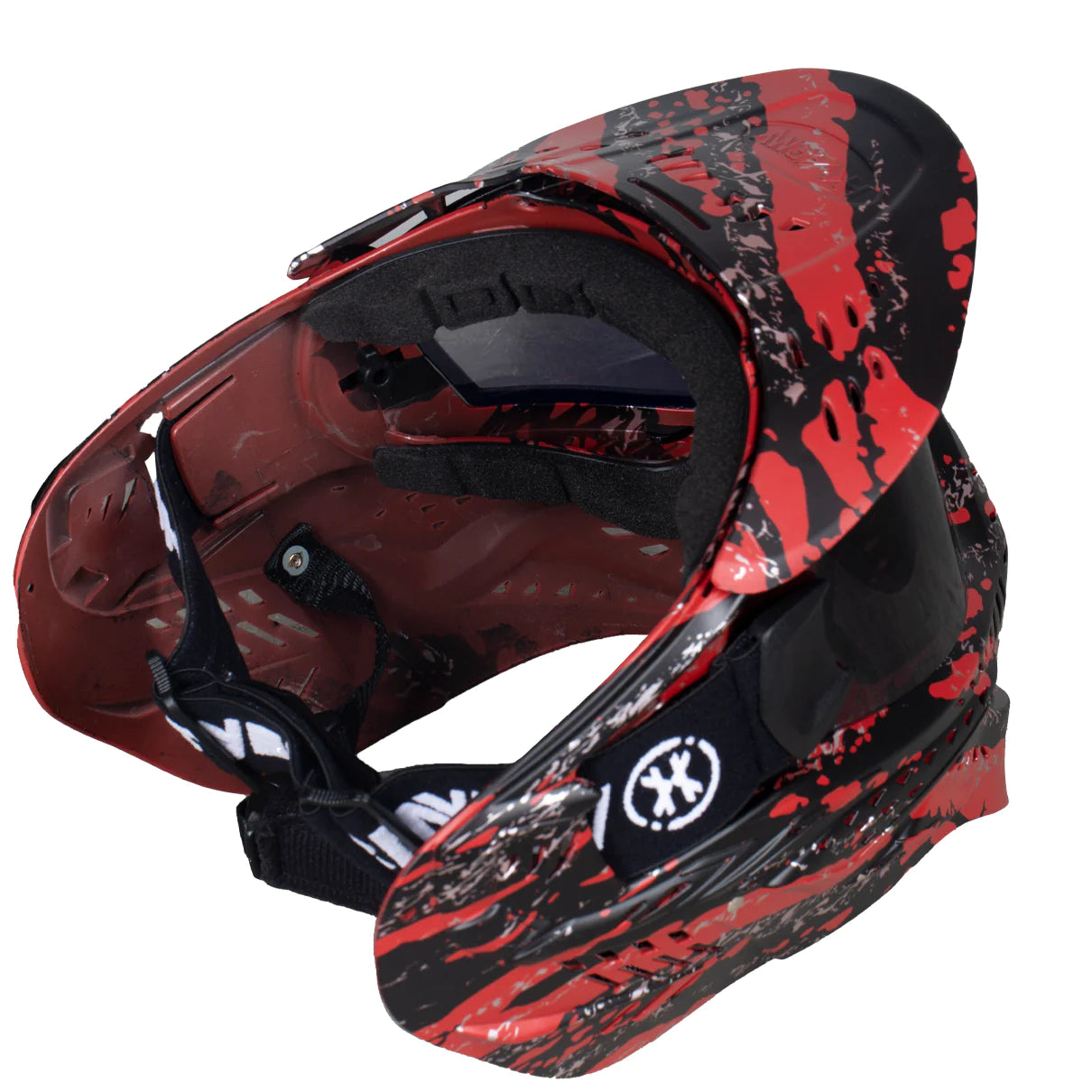 HSTL Goggle | Fracture Black/Red | Paintball & Airsoft Goggle