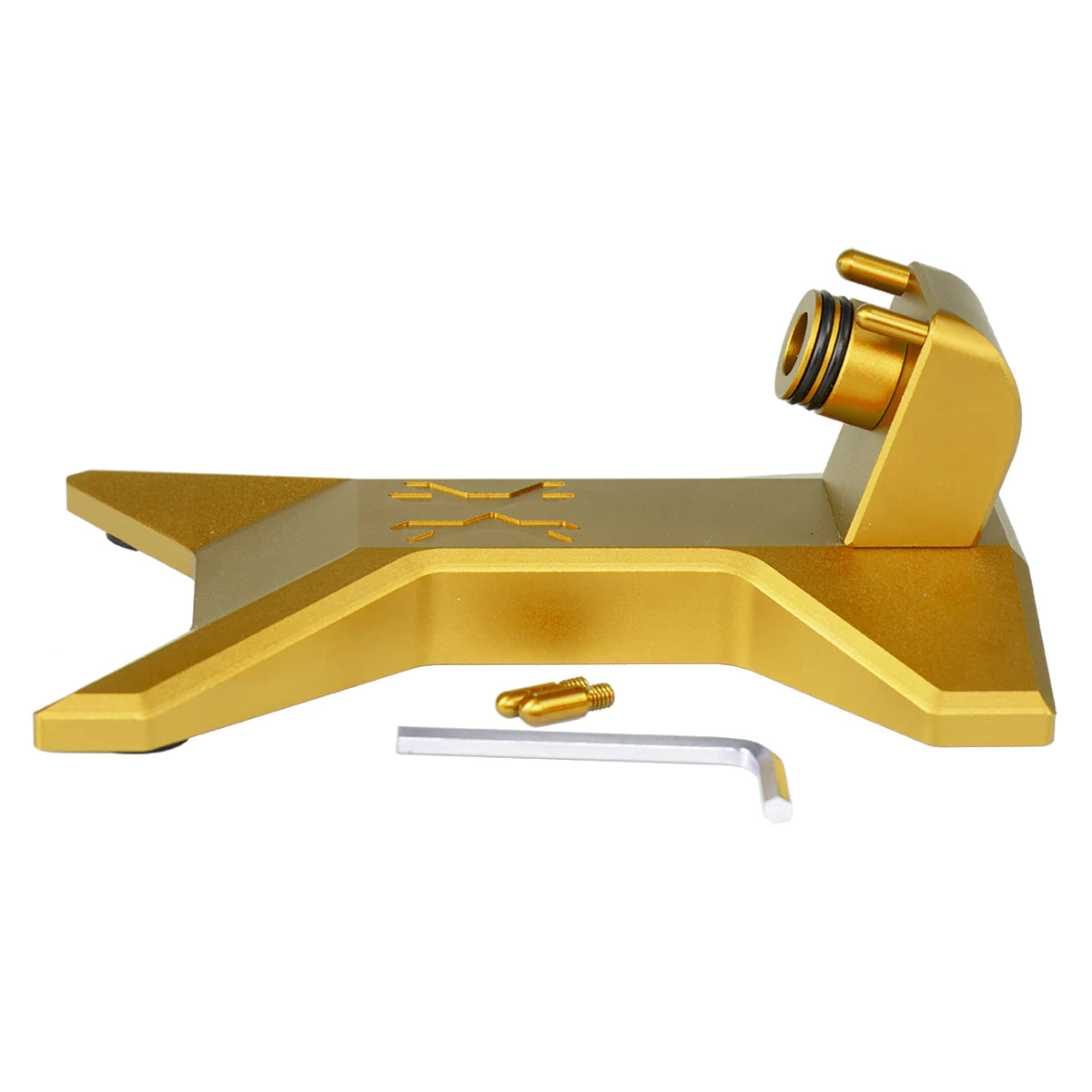 Paintball Marker Stand | Gold