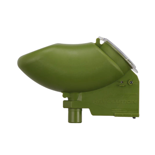 JT Revolution Paintball Loader - Olive - Paintball Hopper