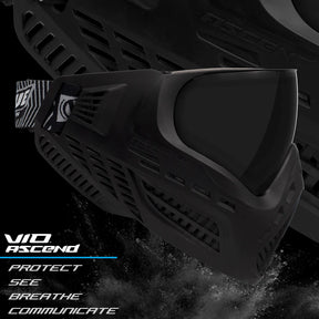 Virtue Vio Ascend | Paintball Goggle/Mask - Black