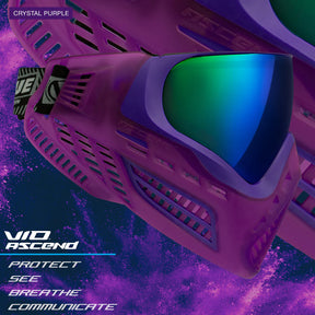 Virtue Vio Ascend | Paintball Goggle/Mask - Crystal Purple