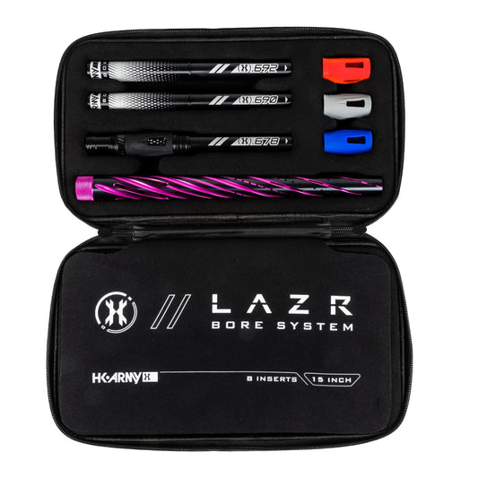 LAZR Elite Orbit Barrel Kit - 15' Dust Pink/Black Inserts - Cocker Threads
