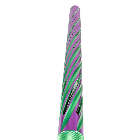 LAZR Elite Orbit Barrel Tip - Dust Green/Purple