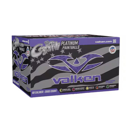 Valken Graffiti Platinum Paintballs - 68cal - 2,000ct