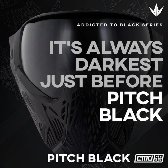 Bunkerkings - CMD Paintball Goggle - Pitch Black