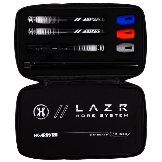 LAZR Barrel Kit - Polish Black - Black Inserts - Cocker Threads