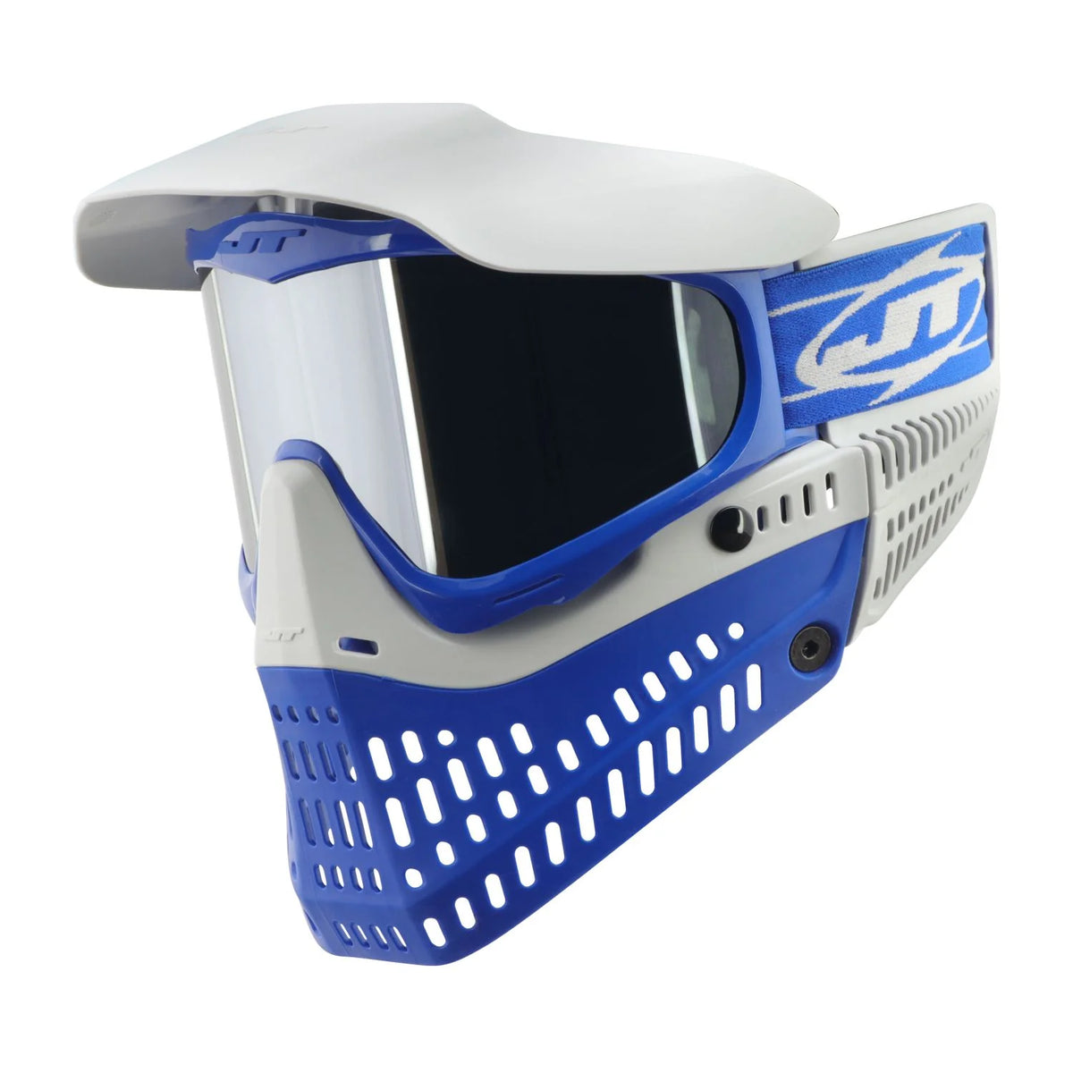 JT ProFlex X/ProFlex Authentic Woven Goggle Strap - Blaster Blue