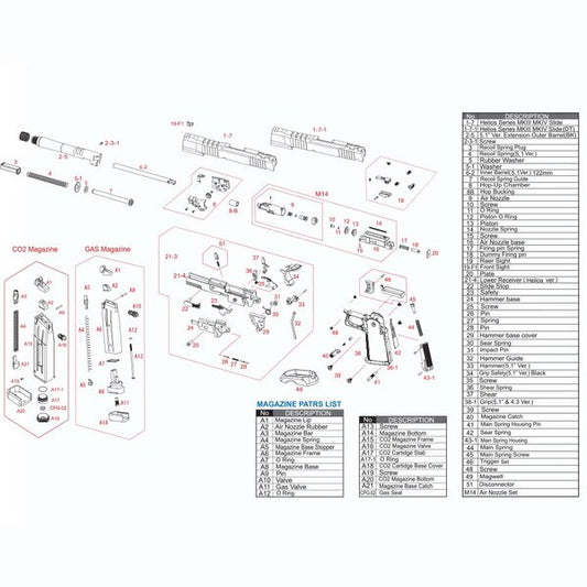 Valken HICAPA Magazine Feed Lip