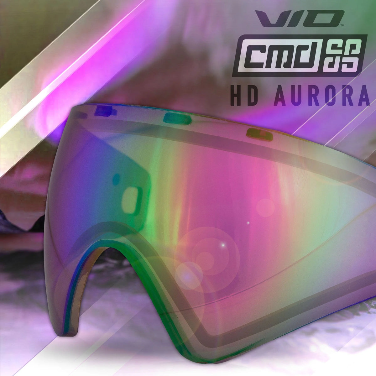 Bunkerkings CMD/VIO Lens - HD Aurora - Paintball Goggle Lens