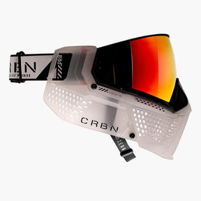 Carbon Zero Thermal Paintball Goggles - ZERO Pro Clear  - More Coverage