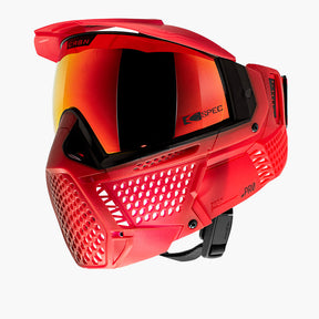 Carbon Zero Thermal Paintball Goggles - ZERO Fade Blood - Less Coverage