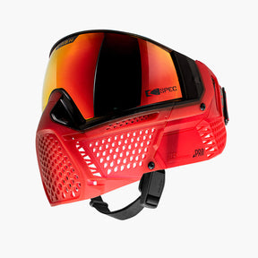 Carbon Zero Thermal Paintball Goggles - ZERO Fade Blood - More Coverage