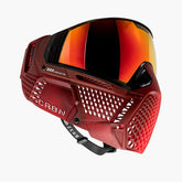 Carbon Zero Thermal Paintball Goggles - ZERO Fade Blood - More Coverage