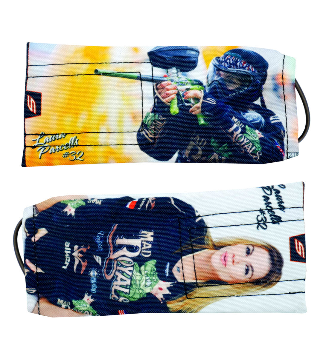Barrel Cover, Laura Parcells, No. 2 – Mad Royals, Paintball Girls Series
