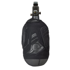 Paintball air tank cover / sleeve | hardline armored - Color: black - blackout