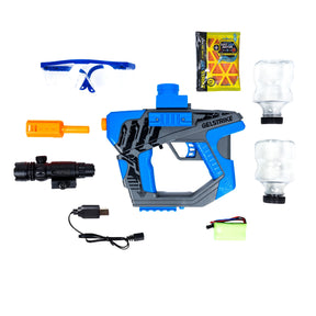 Gellyball kit with Laser | Delta Blaster | Gelstrike | Color: Menace Blue