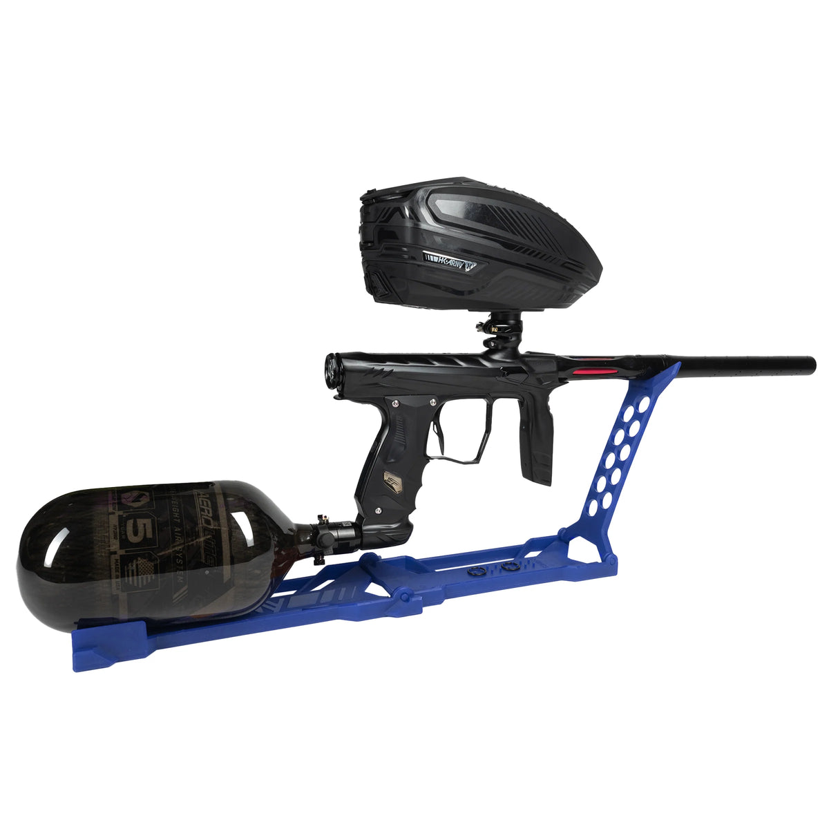 Paintball Marker Stand - Folding | Blue