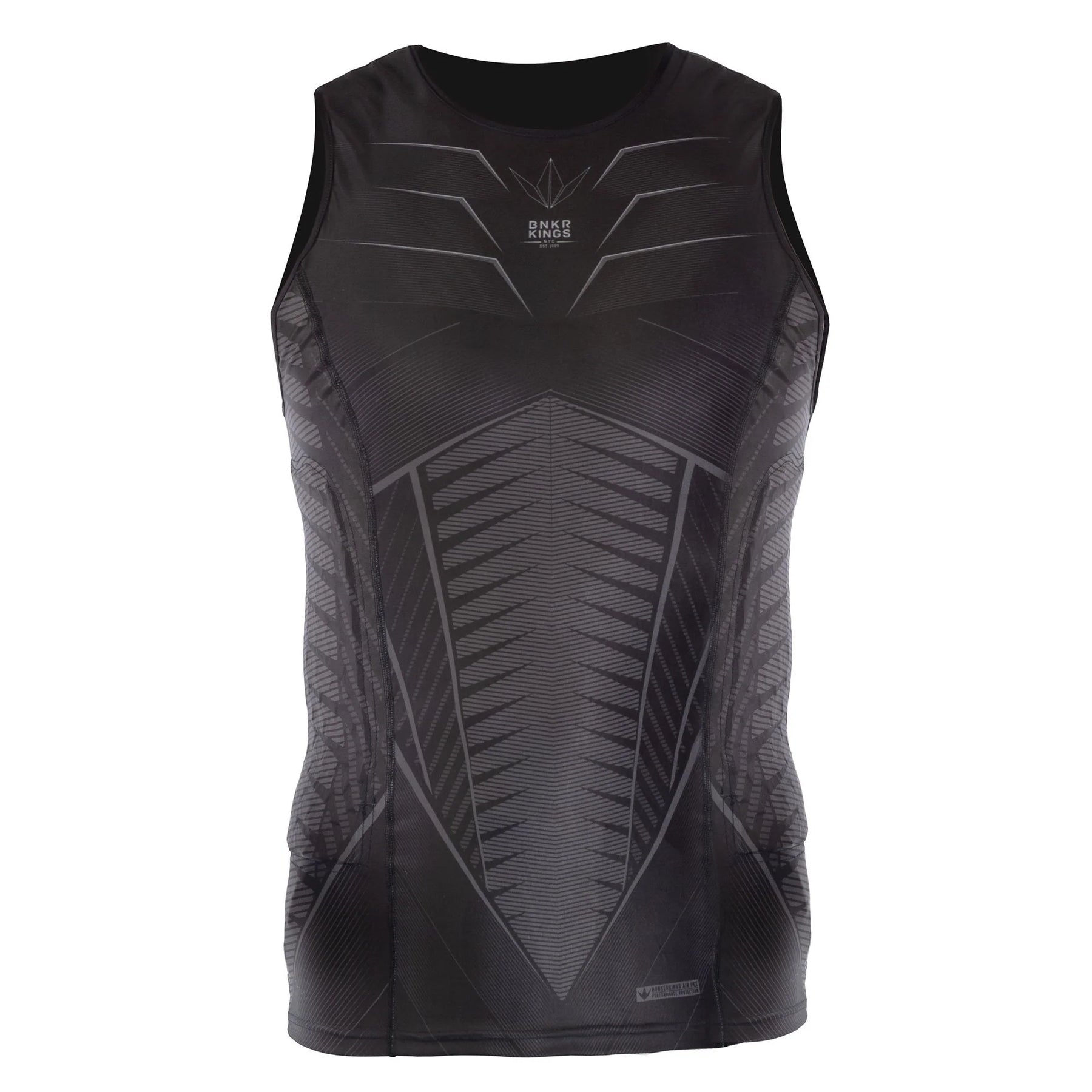 Bunkerkings Fly Sleeveless Compression Top | Padded Paintball Top