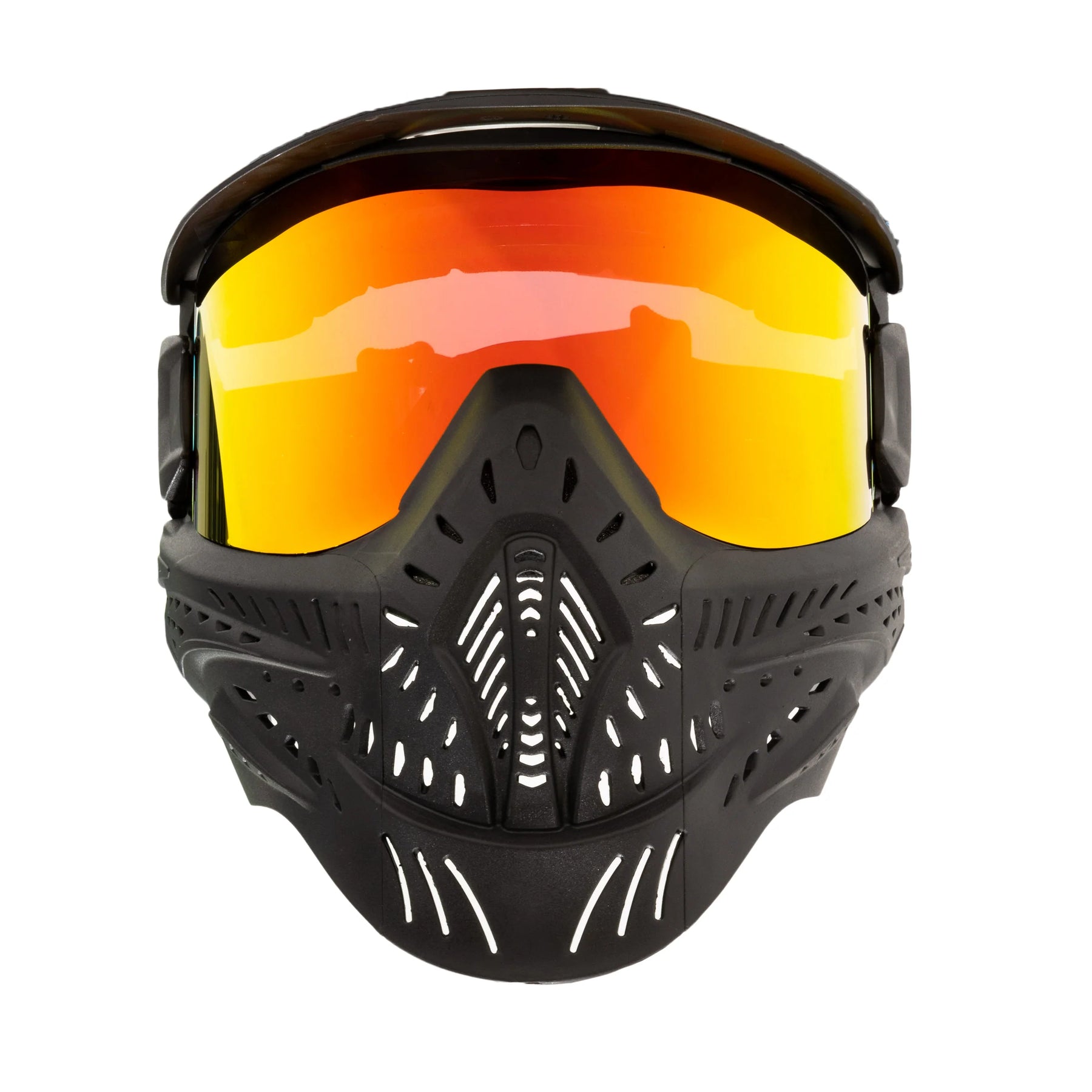 HSTL Goggle | Color: Black W/ Fire Thermal Lens | Paintball & Airsoft Goggle