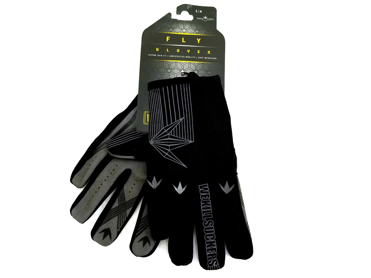 Bunkerkings Fly Paintball Hand Gloves - Black