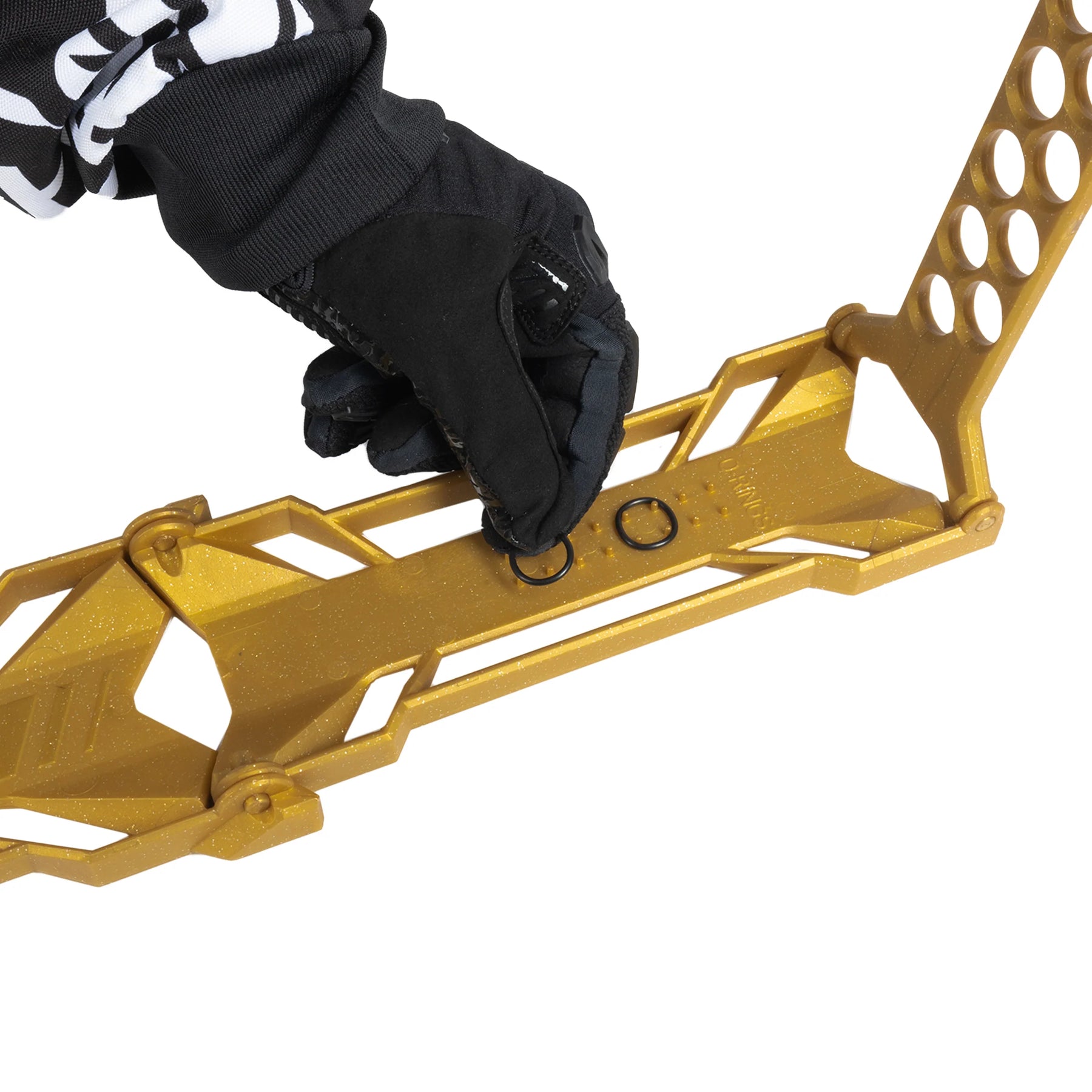 Paintball Marker Stand - Folding | Gold