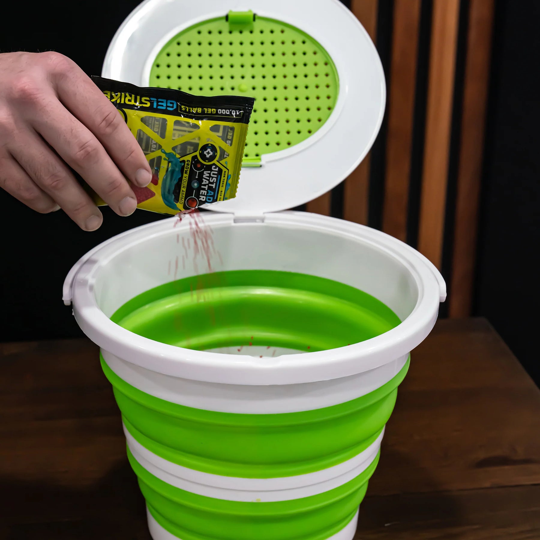 15,000 Gellyball Tub/Bucket | Color: Green