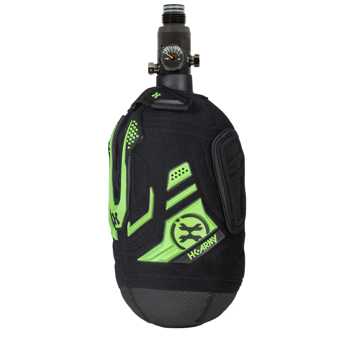 Paintball air tank cover / sleeve | hardline armored - Color: Green/black - energy