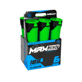 MaxLock Paintball Pods - Lock Lid | 185 Rounds | Energy | 6 Pack
