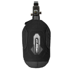 Paintball air tank cover / sleeve | hardline armored - Color: grey/black - graphite
