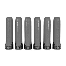 MaxLock Paintball Pods - Lock Lid | 185 Rounds | Graphite | 6 Pack