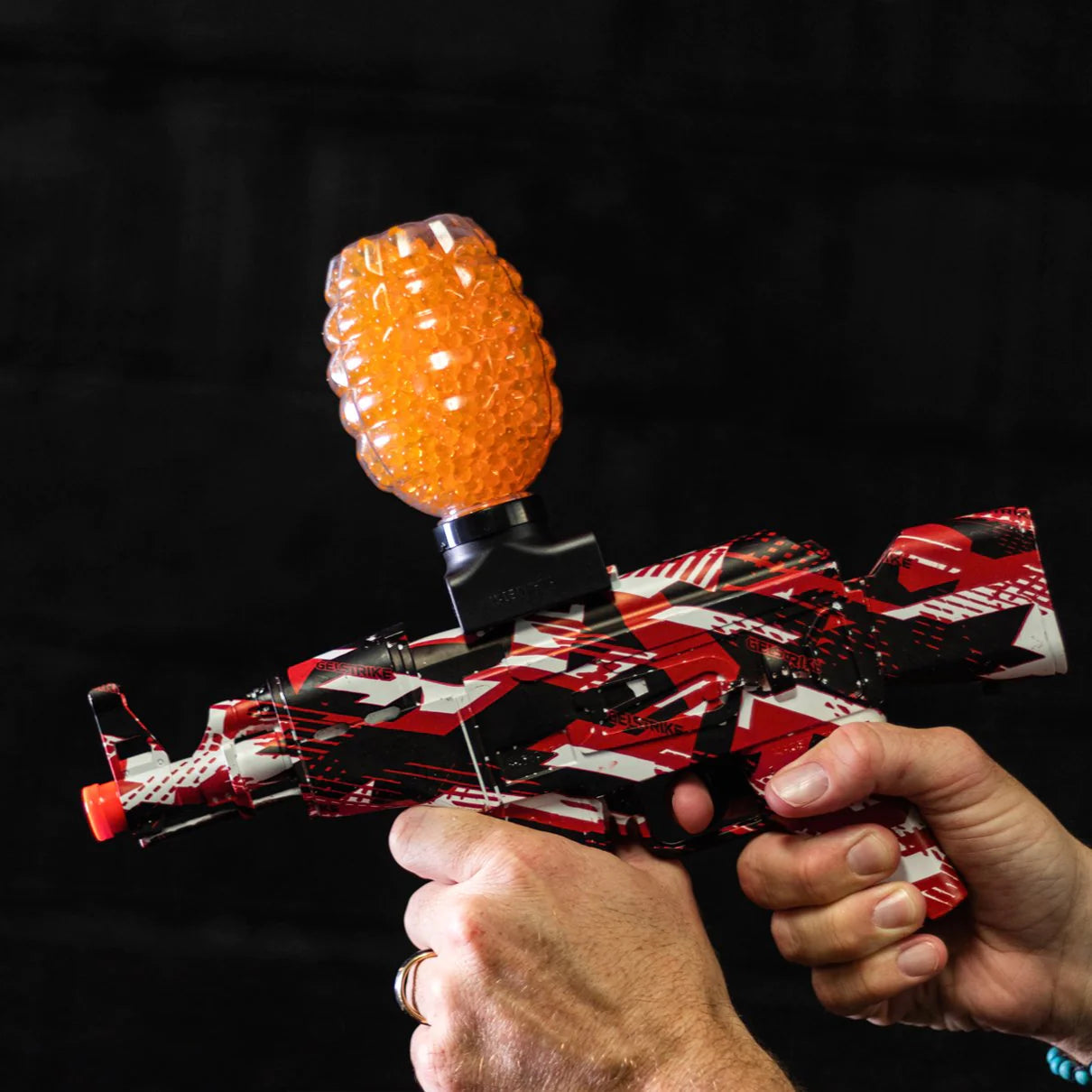 Gellyball Toy Gun | Rapid Gel Blaster Apex Gelstrike | Color: Red