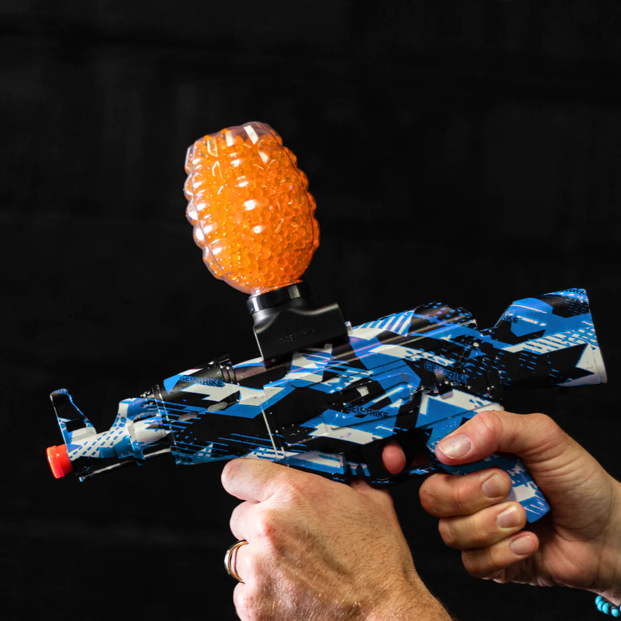 Gellyball Toy Gun | Rapid Gel Blaster Apex Gelstrike | Color: Blue