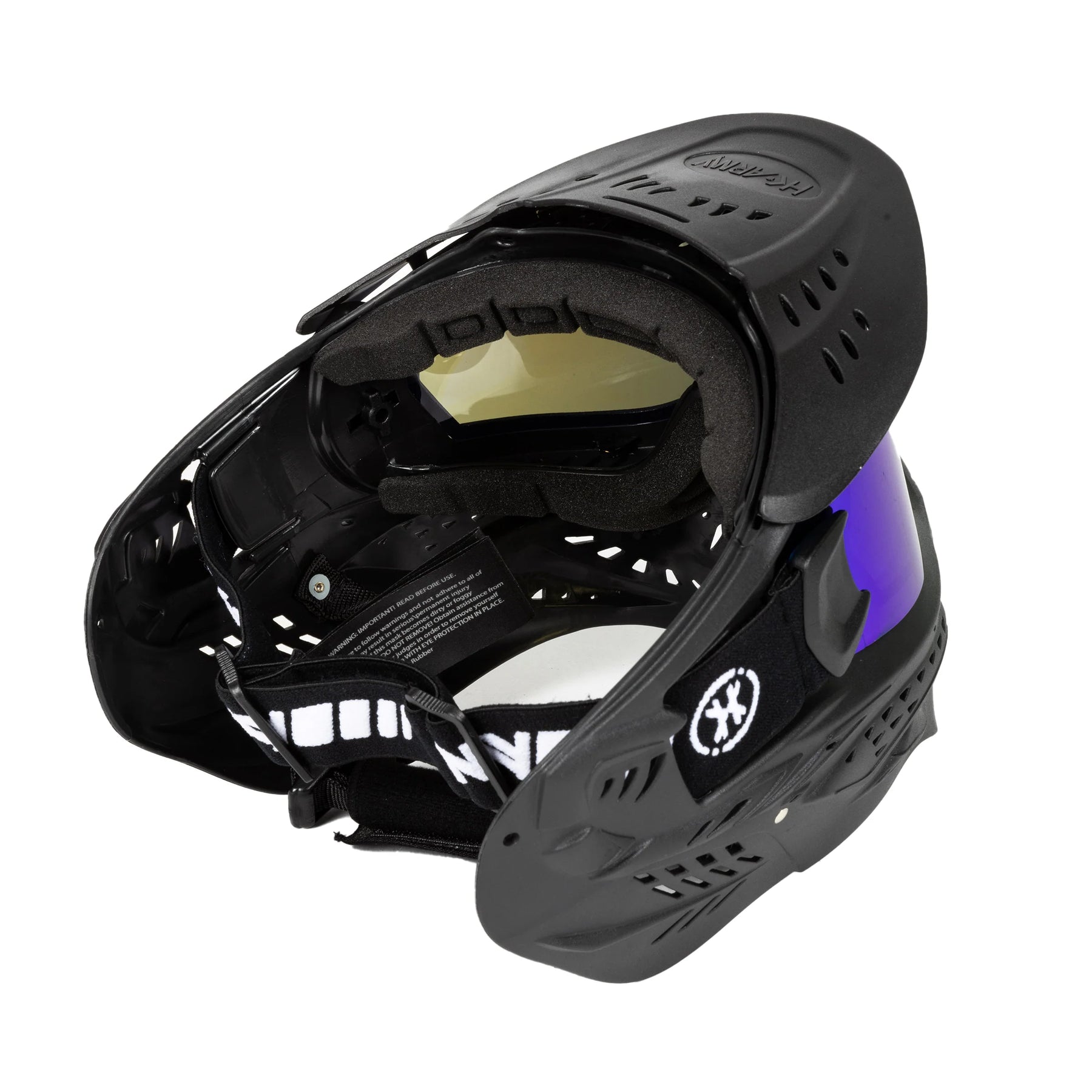 HSTL Goggle | Color: Black W/ Ice Thermal Lens | Paintball & Airsoft Goggle