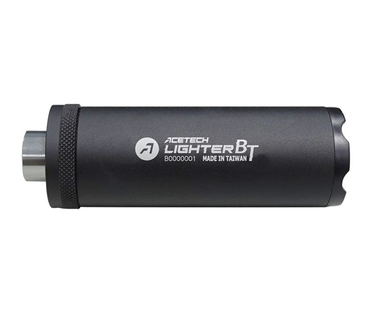 Acetech Lighter BT Bluetooth Tracer Unit Chronograph, Smooth Version, Black | Airsoft Gun Tracer Unit