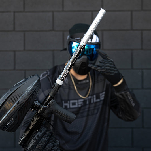 LAZR Elite Nexus Barrel Tip - Black/Silver Fade