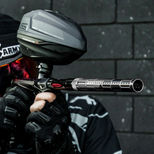 FXL Elite Nexus Barrel Tip - Silver/Black Fade