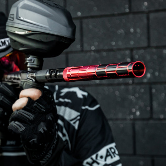 S63 PWR Elite Nexus Barrel Tip - Red/Black Fade