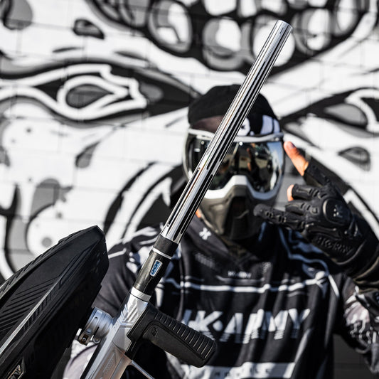 LAZR Elite Nova Barrel Kit - 15' Silver/Black - Black Inserts - Cocker Threads