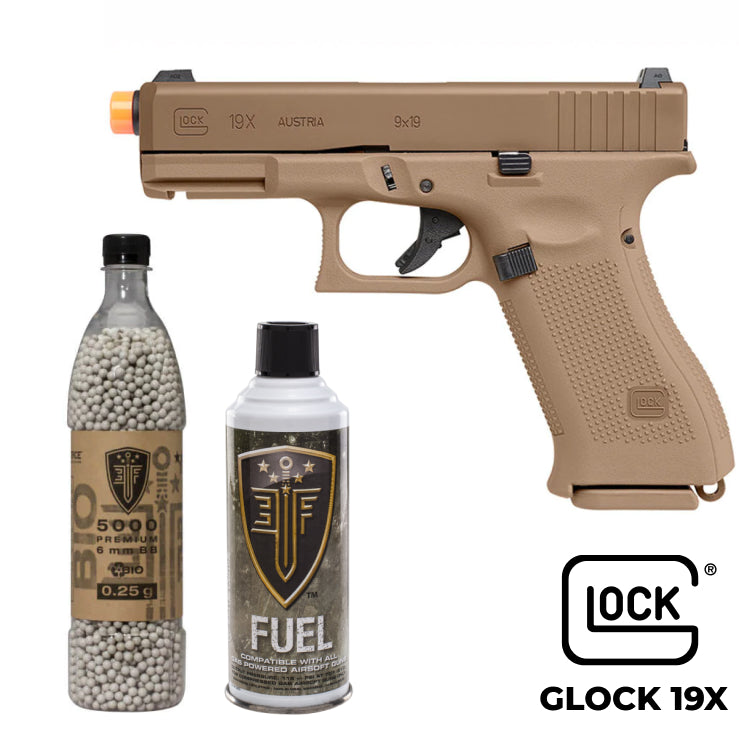 Umarex Glock 19X GBB Airsoft Pistol | Package
