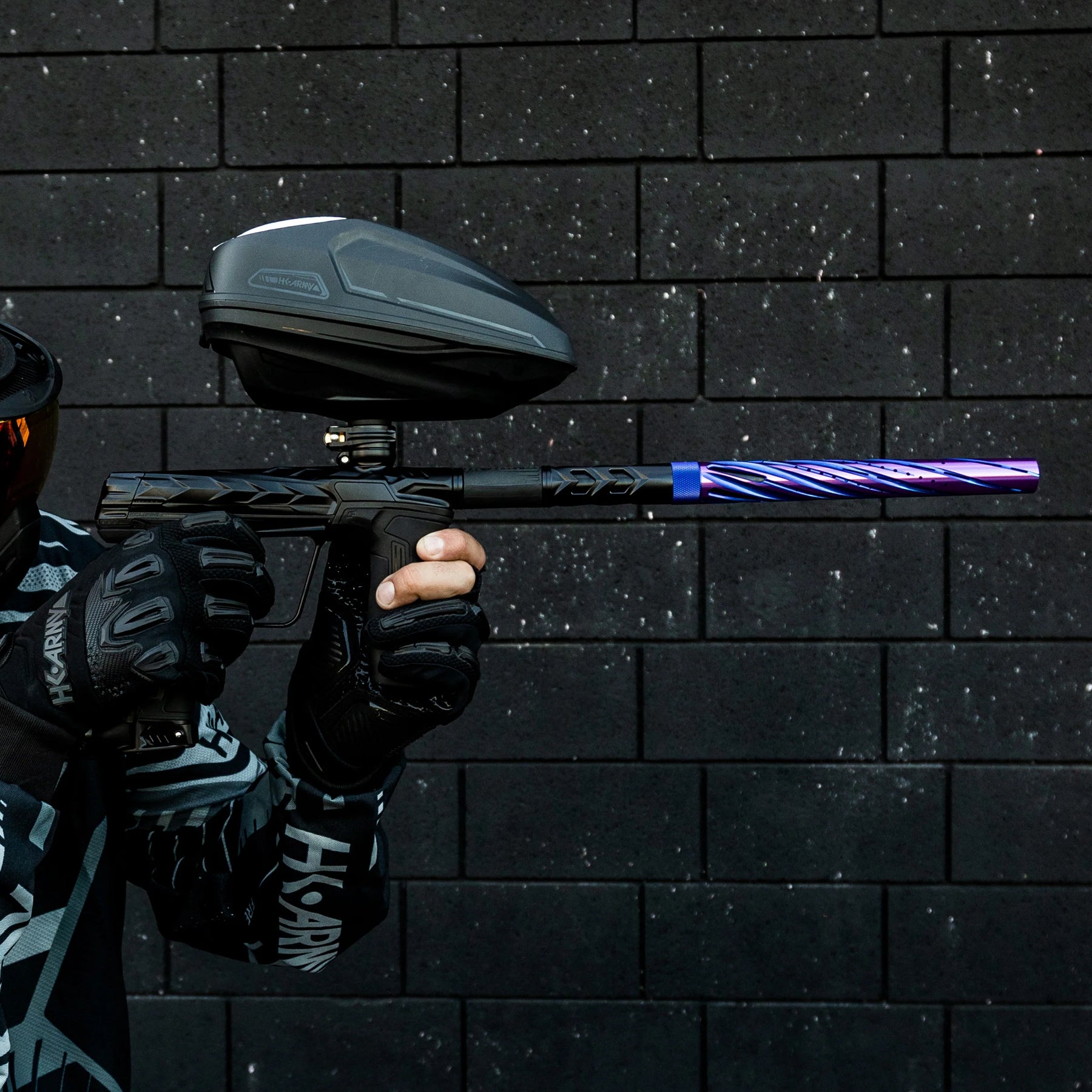 S63 PWR Elite Orbit Barrel Tip | Color: Blue/Purple