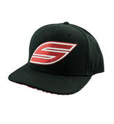 Snapback Hat, Black, Red S | Social Paintball | Headwear Hats