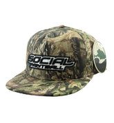 Snapback Hat, Mossy Oak Break-Up Country | Social Paintball | Headwear Hats